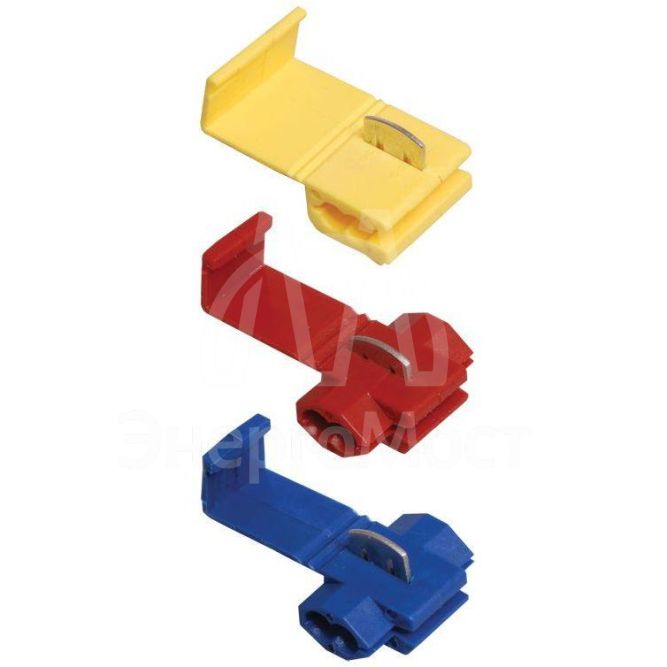 Зажим прокалывающий ответв. ЗПО-1 0.5-1.5кв.мм красн. (уп.100шт) IEK UMR-10-3-100