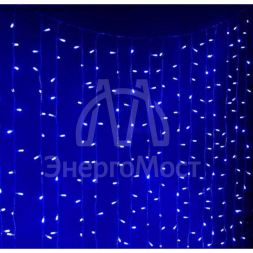Гирлянда &amp;quot;Занавес&amp;quot; 300х220см LDCL528C-B 528 LED IP20 32.8Вт 220В син. SHLights 4690601043634