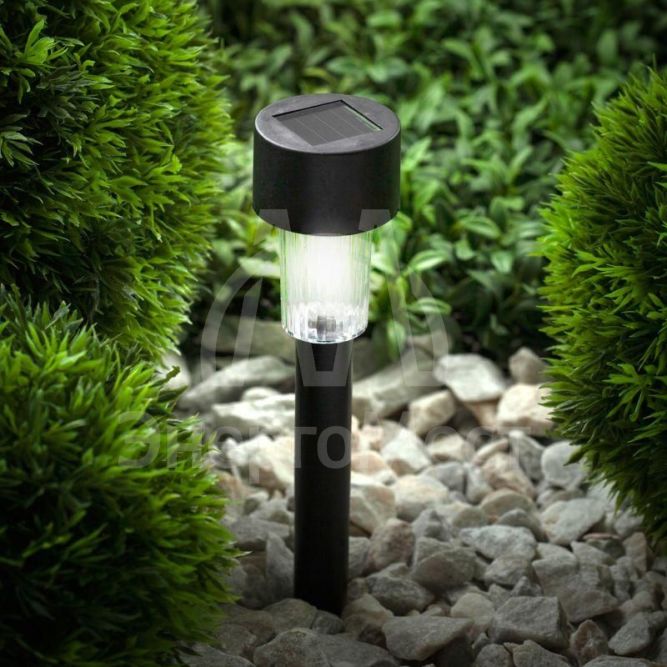 Светильник садовый SL-PL30 солнечная батарея черн. ПРОМО-бокс (уп.24шт) ЭРА Б0018974