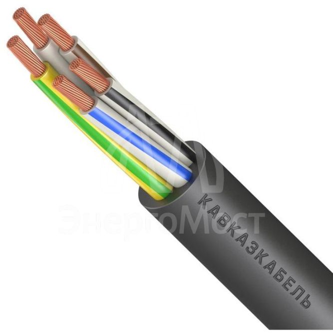 Кабель КГВВнг(А)-LS 5х10 (N PE) 0.66кВ (м) Кавказкабель 060161625