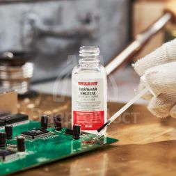 Флюс для пайки &amp;quot;паяльная кислота&amp;quot; 25мл (с кисточкой) REXANT 09-3613