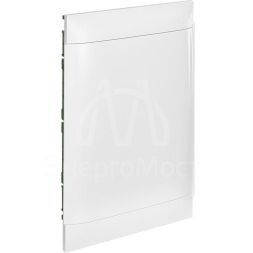 Щиток пластиковый встраиваемый Practibox S (в полые стены) 3х12 бел. дверь Leg 135563