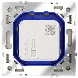 Розетка телевизионная оконечная TV + SAT 2-м СП S70 механизм сталь Voltum VLS060405