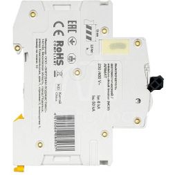 Выключатель автоматический 1п C 3А M06N ARMAT IEK AR-M06N-1-C003