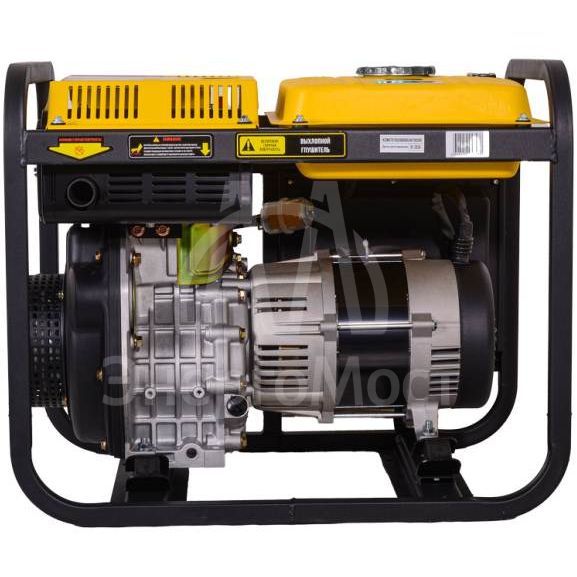 Электрогенератор дизельный LDG 5000L Huter