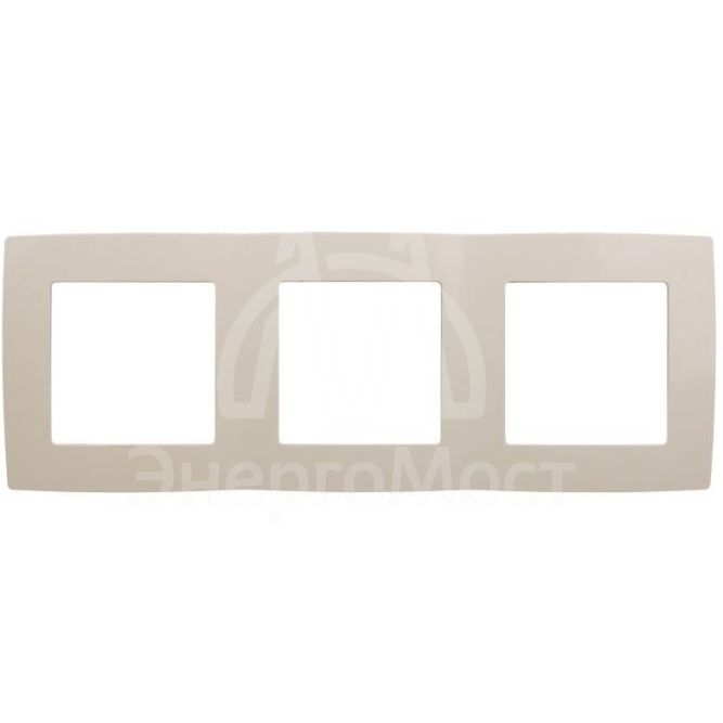 Рамка 3-м 12-5003-02 сл. кость ЭРА Б0014762