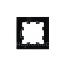 Рамка 1-м AtlasDesign Nature стекло черн. SE ATN321001