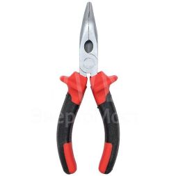 Длинногубцы изогнутые 160мм Master Basic EKF dgi-160-mas