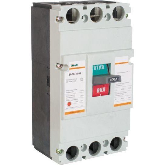 Выключатель автоматический 3п 400А 35кА ВА-304 SchE 21015DEK