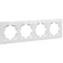 Рамка 4-м Валенсия бел. PROxima EKF EWM-G-304-10