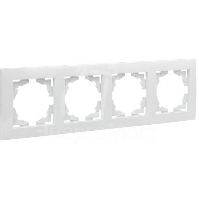 Рамка 4-м Валенсия бел. PROxima EKF EWM-G-304-10