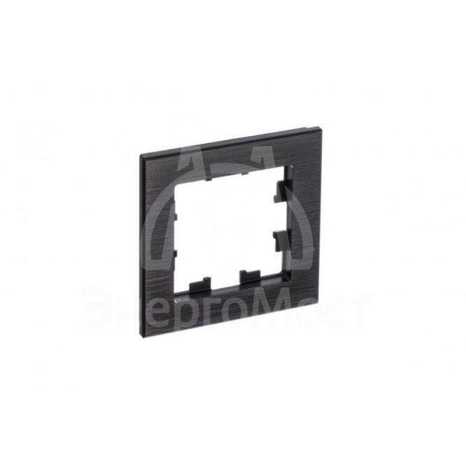 Рамка 1-м AtlasDesign Nature металл оникс SchE ATN312301