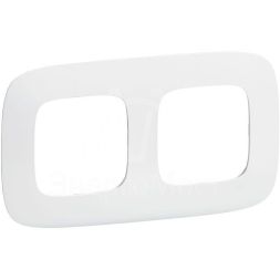 Рамка 2-м Valena Allure универсальная бел. Leg 754302