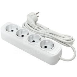 Удлинитель 4х3м с заземл. 16А IP20 Эксперт 3.0кВт ПВС 3х1 PROxima EKF UBA16-310-4-03