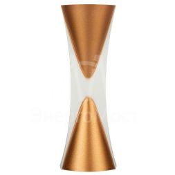 Светильник светодиодный WL43 WH+GD 6Вт 3500К для интерьера/фасадов IP54 бел./зол. Эра Б0054423