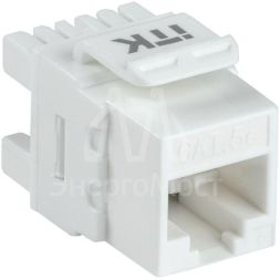 Модуль Keystone Jack кат. 5е UTP 110 IDC 180град. ITK CS1-1C5EU-12