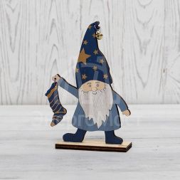 Фигура деревянная &amp;quot;Гномик-звездочет&amp;quot; 15х4х17см Neon-Night 504-009