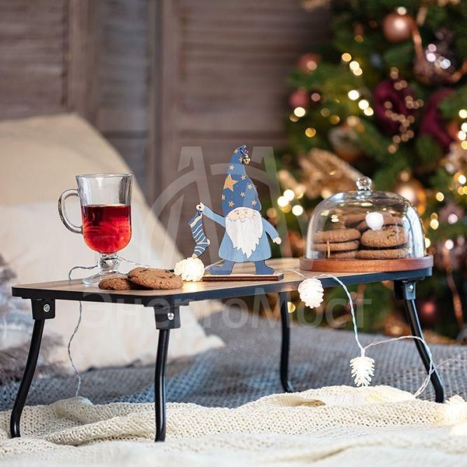 Фигура деревянная &amp;quot;Гномик-звездочет&amp;quot; 15х4х17см Neon-Night 504-009