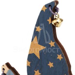 Фигура деревянная &amp;quot;Гномик-звездочет&amp;quot; 15х4х17см Neon-Night 504-009