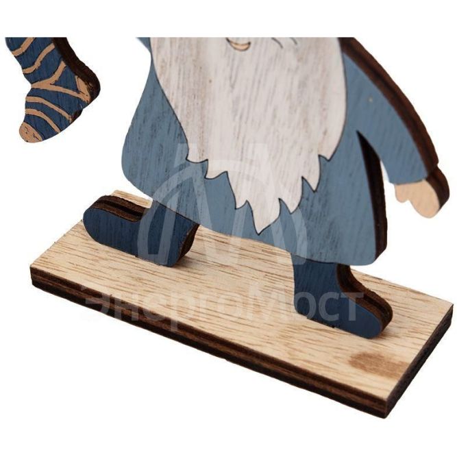 Фигура деревянная &amp;quot;Гномик-звездочет&amp;quot; 15х4х17см Neon-Night 504-009