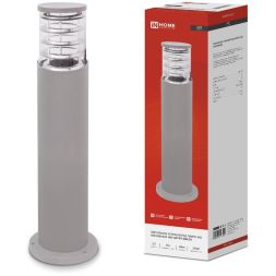 Светильник НБУ ART-PT-A60-GR E27 IP65 600мм уличный напольн. под лампу A60 алюм. сер. IN HOME 4690612048505