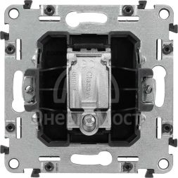 Розетка телевизионная оконечная TV 1-м Valena Allure 10дБ 0-862МГц с лицев. панелью механизм бел. Leg 753760