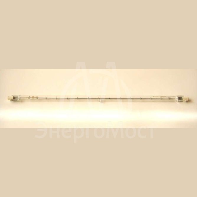 Лампа галогенная КГ 220-2000-4 2000Вт линейная R7s 220В Лисма 350244000