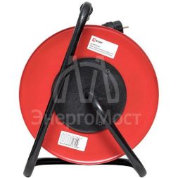 Удлинитель на катушке 4х30м с заземл. 16А IP44 Гефест 2.0 КГ 3х2.5 3.5кВт предохр. PROxima EKF UKG02-16-R325-4-30-IP44