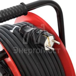 Удлинитель на катушке 4х30м с заземл. 16А IP44 Гефест 2.0 КГ 3х2.5 3.5кВт предохр. PROxima EKF UKG02-16-R325-4-30-IP44