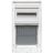 Основание комбинированного щита Nova 1 DIN-рейка + 2 монтаж. платы 3 габарит IP40 PROxima EKF nv-cbase-1+2