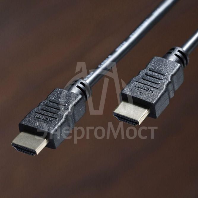 Шнур HDMI - HDMI gold 1м без фильтров (PE bag) PROCONNECT 17-6202-8