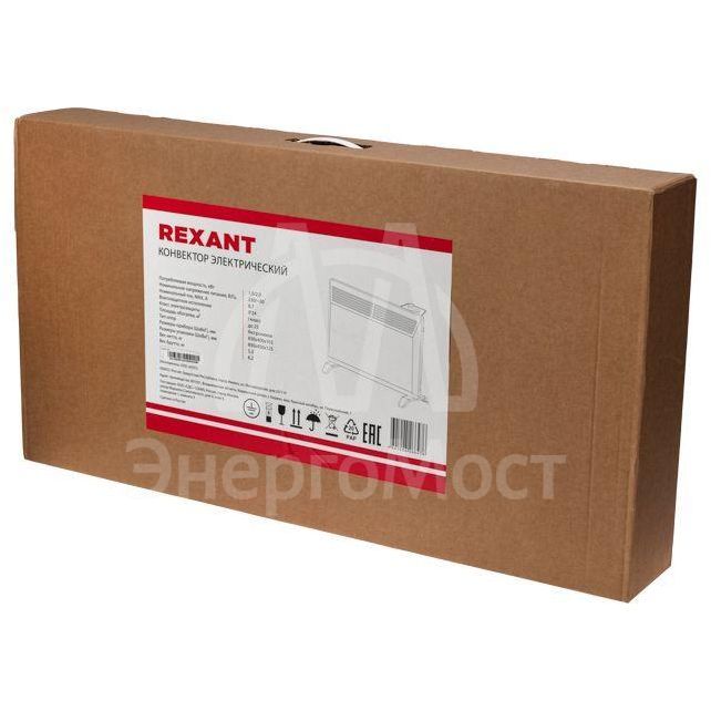 Конвектор электрический 2кВт с механическим термостатом Rexant 60-0085