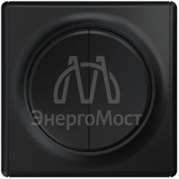 Выключатель 2-кл. СП Florence 10А IP20 механизм черн. 1E31501303 OneKeyElectro 2172822
