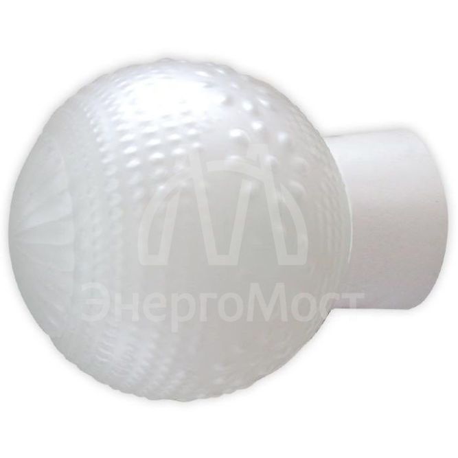 Светильник НББ 64-60-080 &amp;quot;Цветочек&amp;quot; d150 1х60Вт E27 IP20 мат./корпус прямой бел. Элетех 1005100156