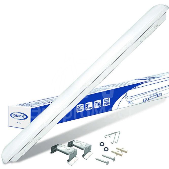 Светильник светодиодный линейный ДСП 1200 мм 36Вт 6500К УХЛ2 IP65 IONICH 1575