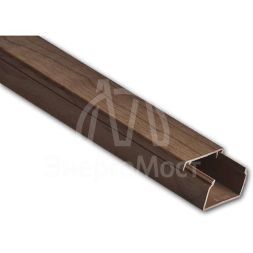 Кабель-канал 40х25 L2000 пластик дуб (темн. основа) Ruvinil РКК-40х25-08М