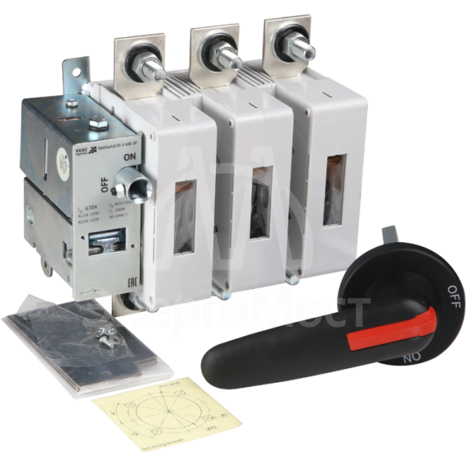 Выключатель нагрузки OptiSwitch DI-3-630-3P КЭАЗ 274890