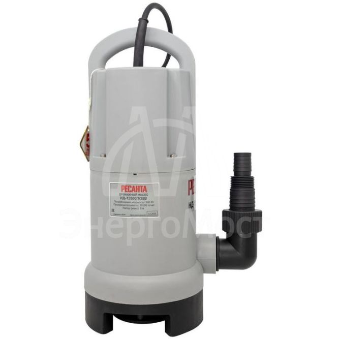 Насос дренажный НД-15500П/35B Ресанта 77/2/4