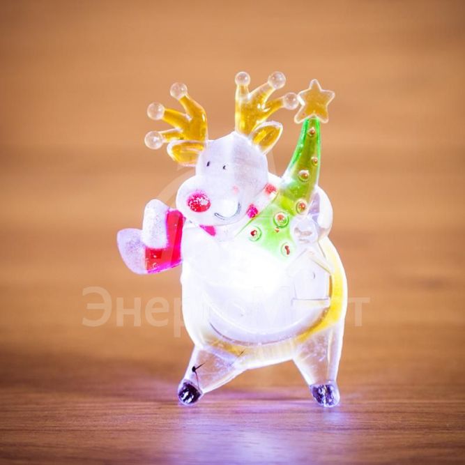Фигура светодиодная &amp;quot;Олень&amp;quot; RGB на присоске Neon-Night 501-024