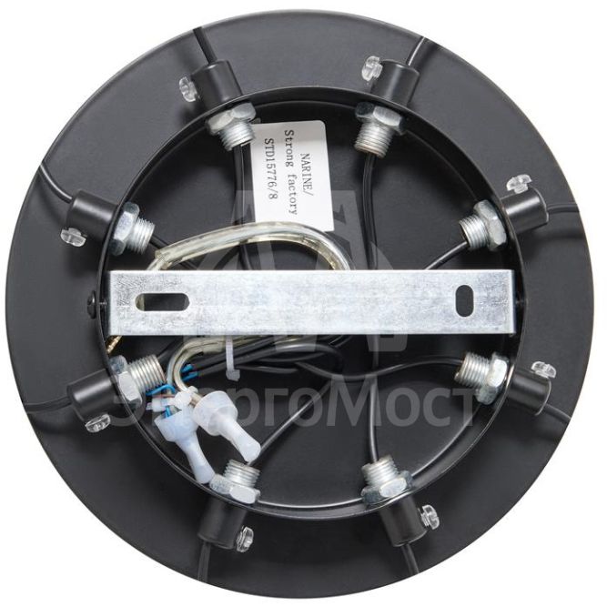 Светильник подвесной Bricola 8х40Вт E14 IP20 Freya FR5511PL-08B