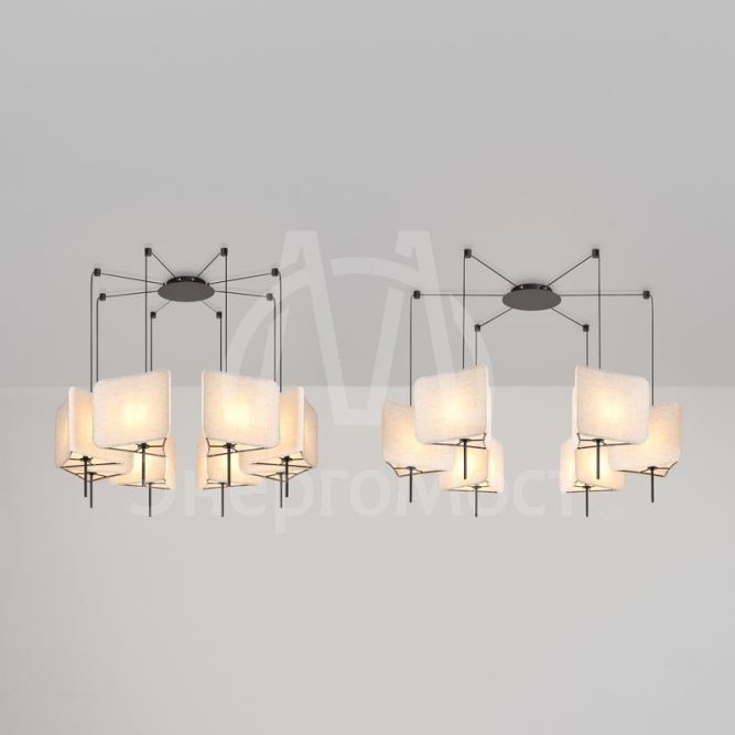 Светильник подвесной Bricola 8х40Вт E14 IP20 Freya FR5511PL-08B