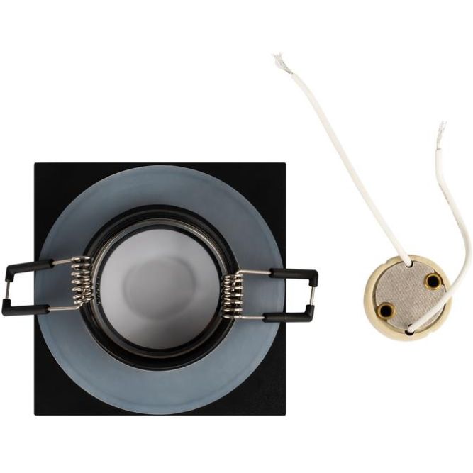 Светильник 270 10Вт GU10х1 IP65 встраив. Voltega DL-VGL083-01-GU10-SQ-B