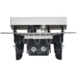 Выключатель 1-кл. СП BRITE ВС10-1-1-БрАБ 10А с индикацией механизм арктич. бел. IEK BR-V10-1-10-K91