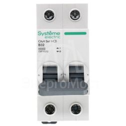 Выключатель автоматический (АВ) B 32А 2P 4.5кА 230В City9 Set SE C9F14232