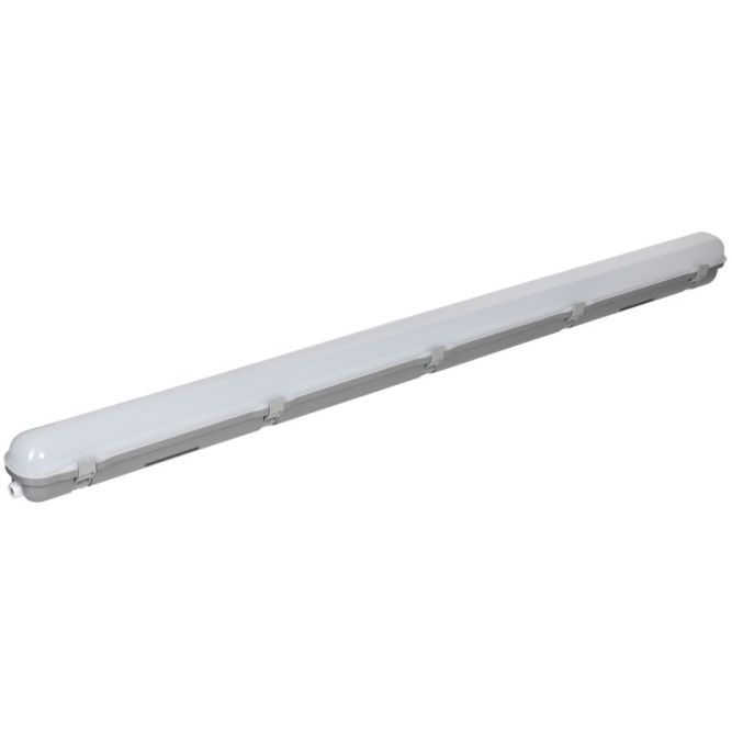 Светильник светодиодный ДСП 1323 60Вт 5000К IP65 1200мм пластик сер. IEK LT-DSP0-1323-060-50-K01