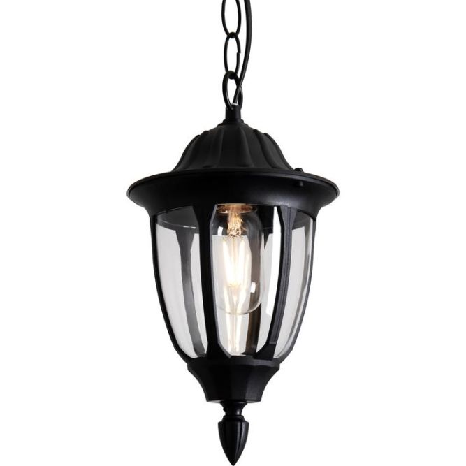 Светильник Frak 1х13Вт E27 IP44 подвесной Voltega VGL7305PL-01B