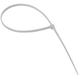 Хомут кабельный PCT 4.8х400-100WH 4.8х400 PA6.6 бел.(уп.100шт) JazzWay 5054097