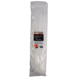 Хомут кабельный PCT 4.8х400-100WH 4.8х400 PA6.6 бел.(уп.100шт) JazzWay 5054097