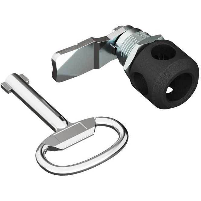 Накладка для навесного замка шкафов ST и CE с личинкой под ключ с двойн. бородкой 3мм DKC R5CE222