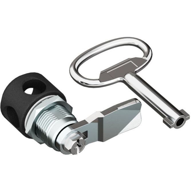 Накладка для навесного замка шкафов ST и CE с личинкой под ключ с двойн. бородкой 3мм DKC R5CE222